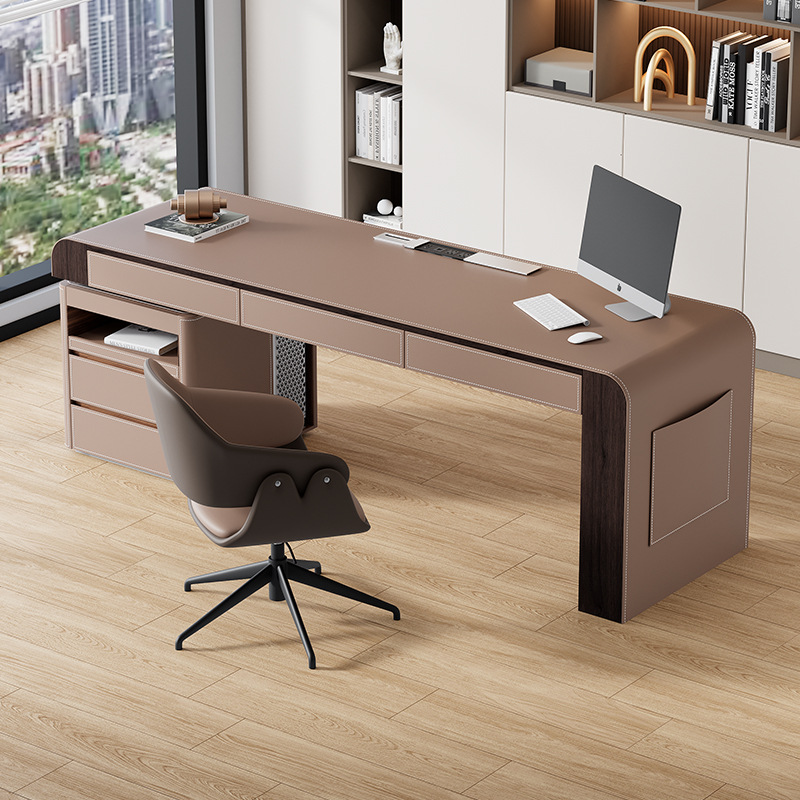 Office Furniture High End - Italian Minimalist Office Desk Modern Living