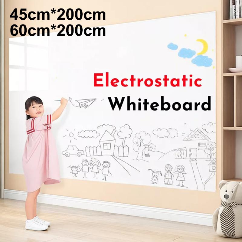 Office Furniture Online - 45X60CM Electrostatic Adsorption Whiteboard Wall Sticker