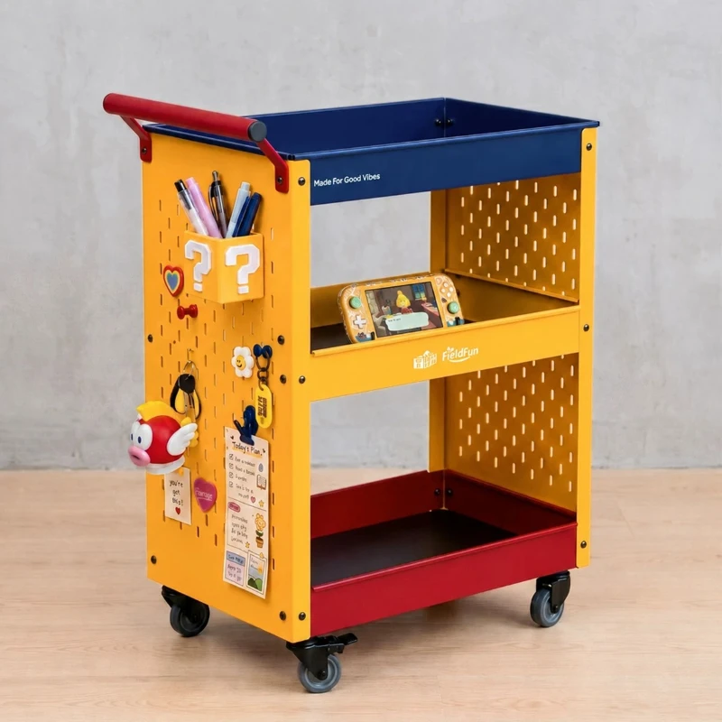 Pegboard Rolling Utility Cart  - đánh giá và giá Book Cart Rolling
