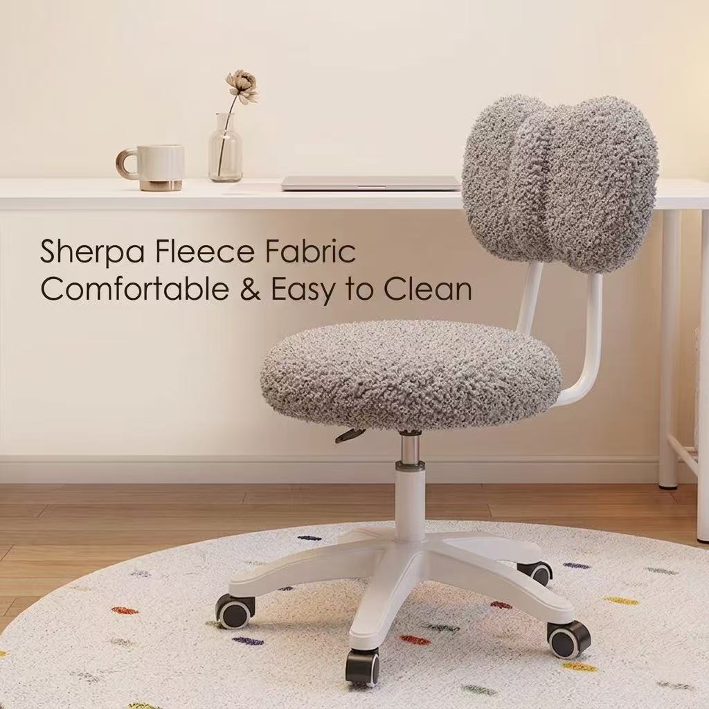 Cute Boucle Swivel Office Chai - đánh giá và giá Office Furniture Ergonomic