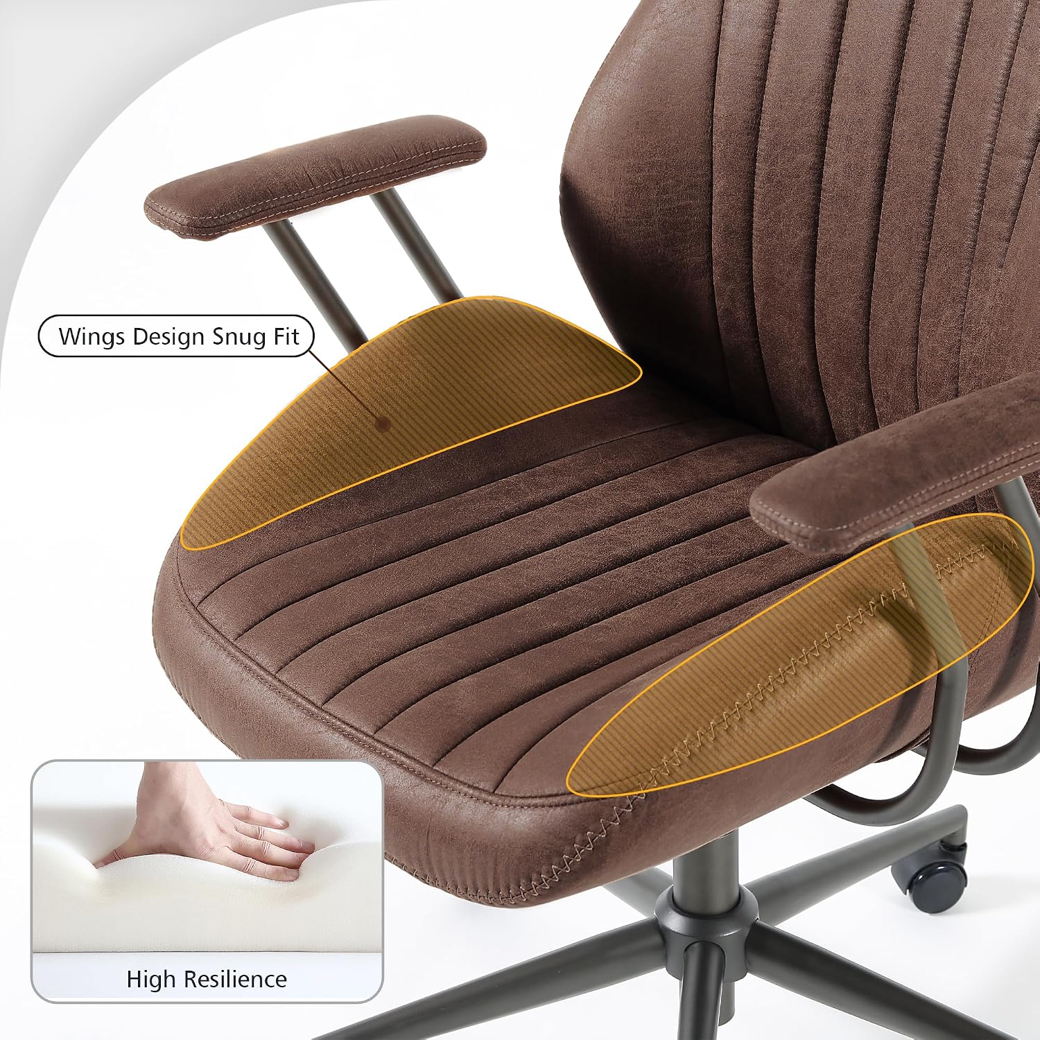 Mid-Century Modern High Back O - đánh giá và giá Task Chair Mid Back