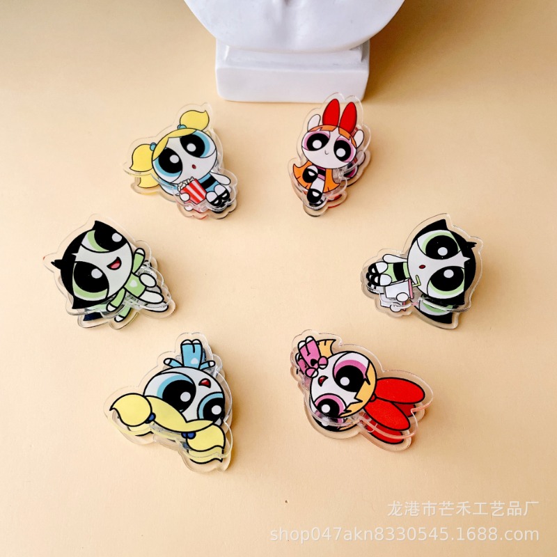 6PCS Kawaii The Powerpuffs Gir - đánh giá và giá Office Supply Cart