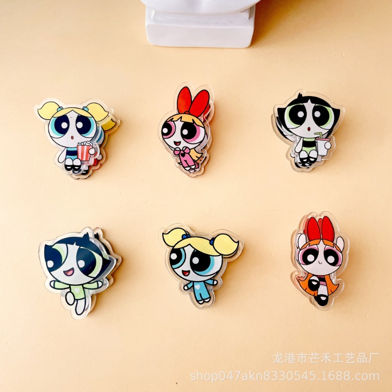 6PCS Kawaii The Powerpuffs Gir - đánh giá và giá Office Supply Cart