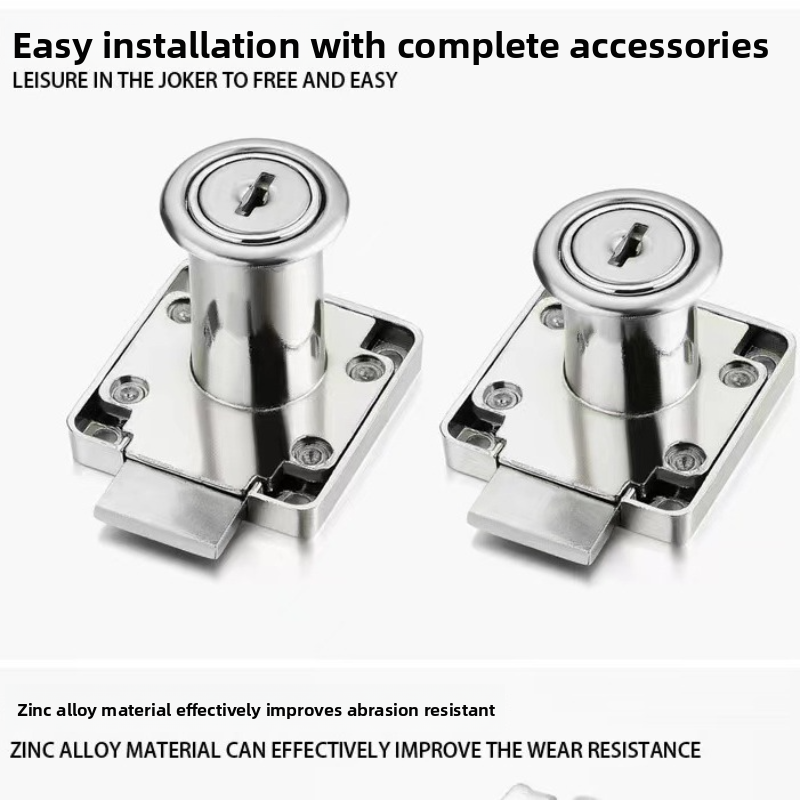 Automatic Cabinet Drawer Lock  - đánh giá và giá Office Furniture Hardware
