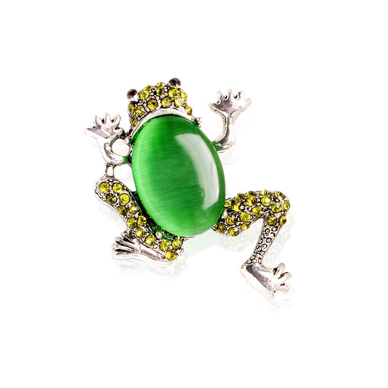 Rhinestone Frog Brooches for W - đánh giá và giá Office Supply Cart