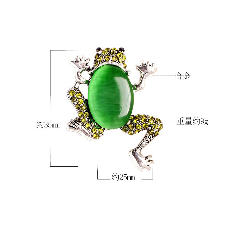 Rhinestone Frog Brooches for W - đánh giá và giá Office Supply Cart