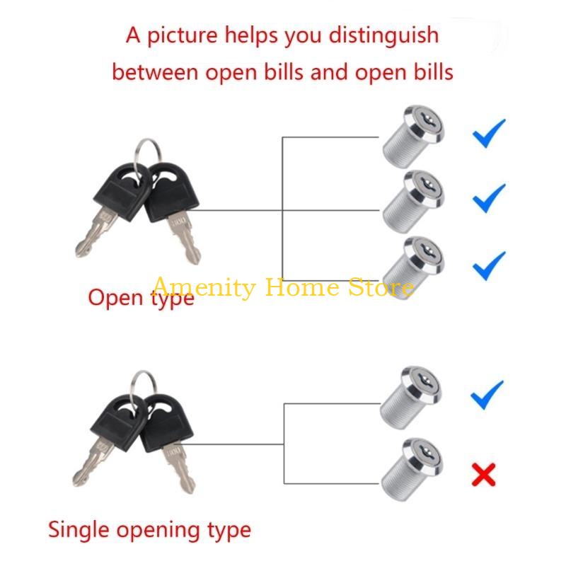 Hộp thư hợp kim F26C Khóa Khóa - đánh giá và giá Office Furniture Hardware