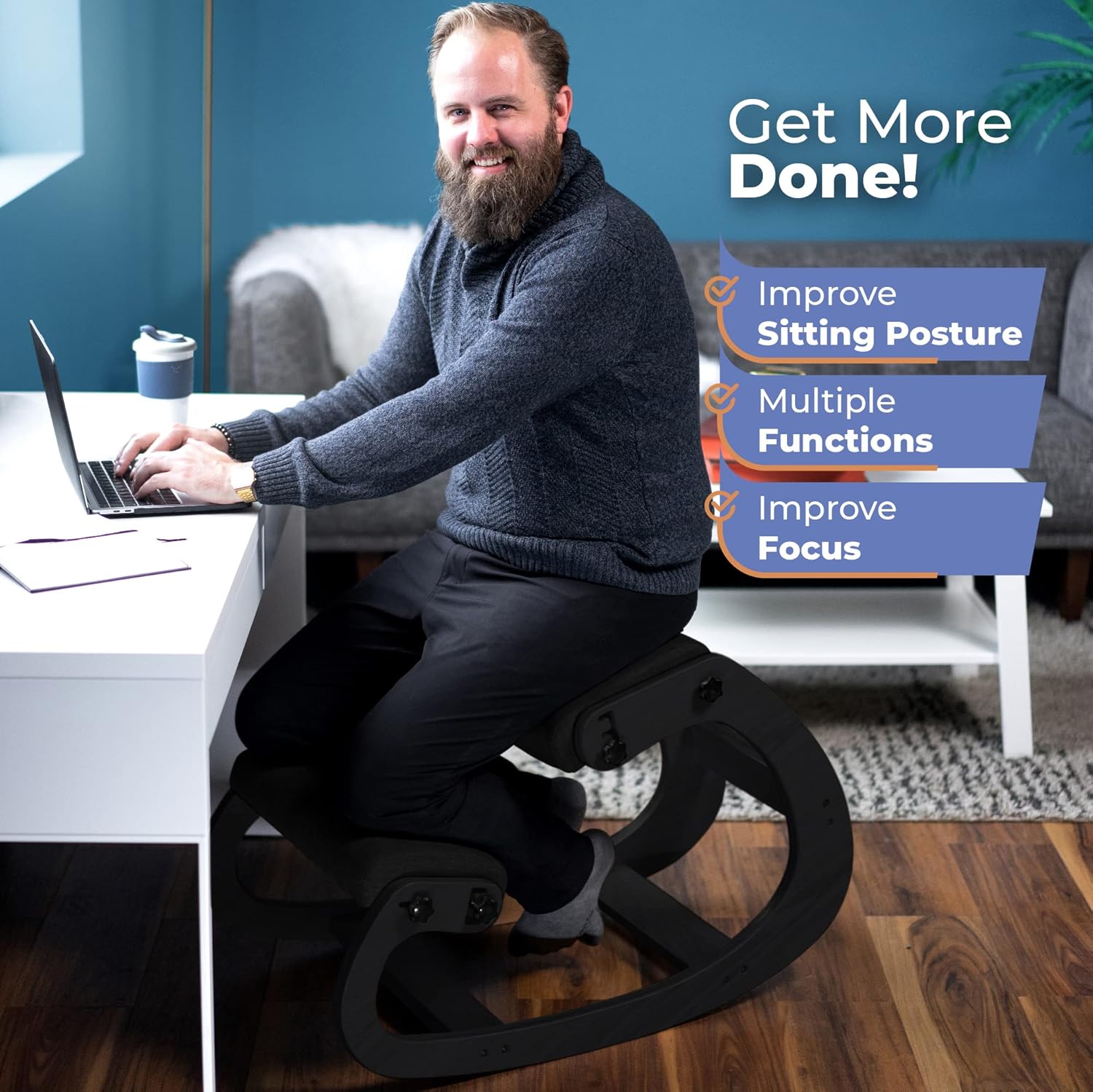 Ergonomic Wooden Kneeling Chai - đánh giá và giá Office Furniture Ergonomic