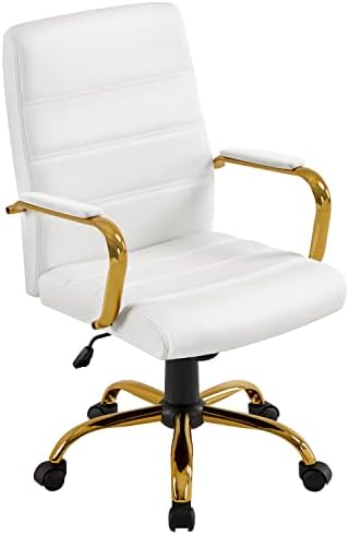Mid-Back Office Chair PU Leath - đánh giá và giá Task Chair Mid Back
