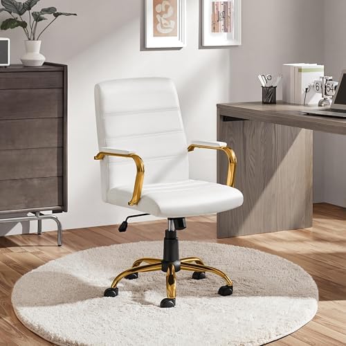 Mid-Back Office Chair PU Leath - đánh giá và giá Task Chair Mid Back
