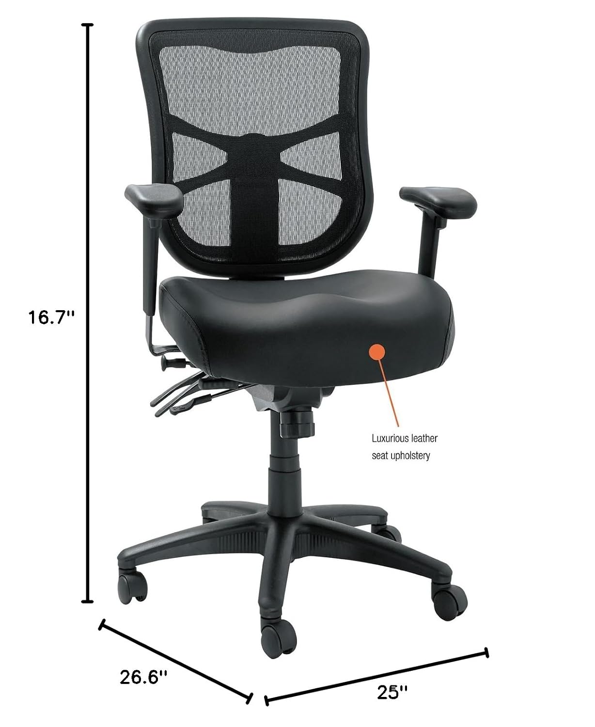 Mesh Mid-Back Multifunction Of - đánh giá và giá Task Chair Mid Back