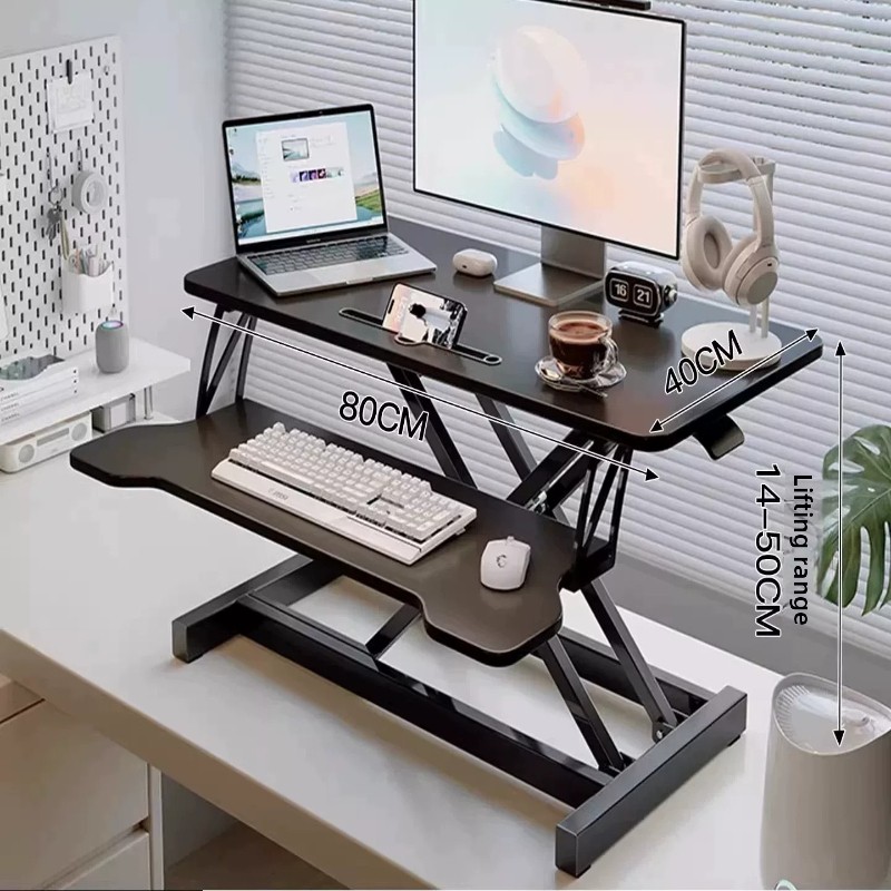 Standing Desk Riser Height Adj - đánh giá và giá Office Furniture Layout