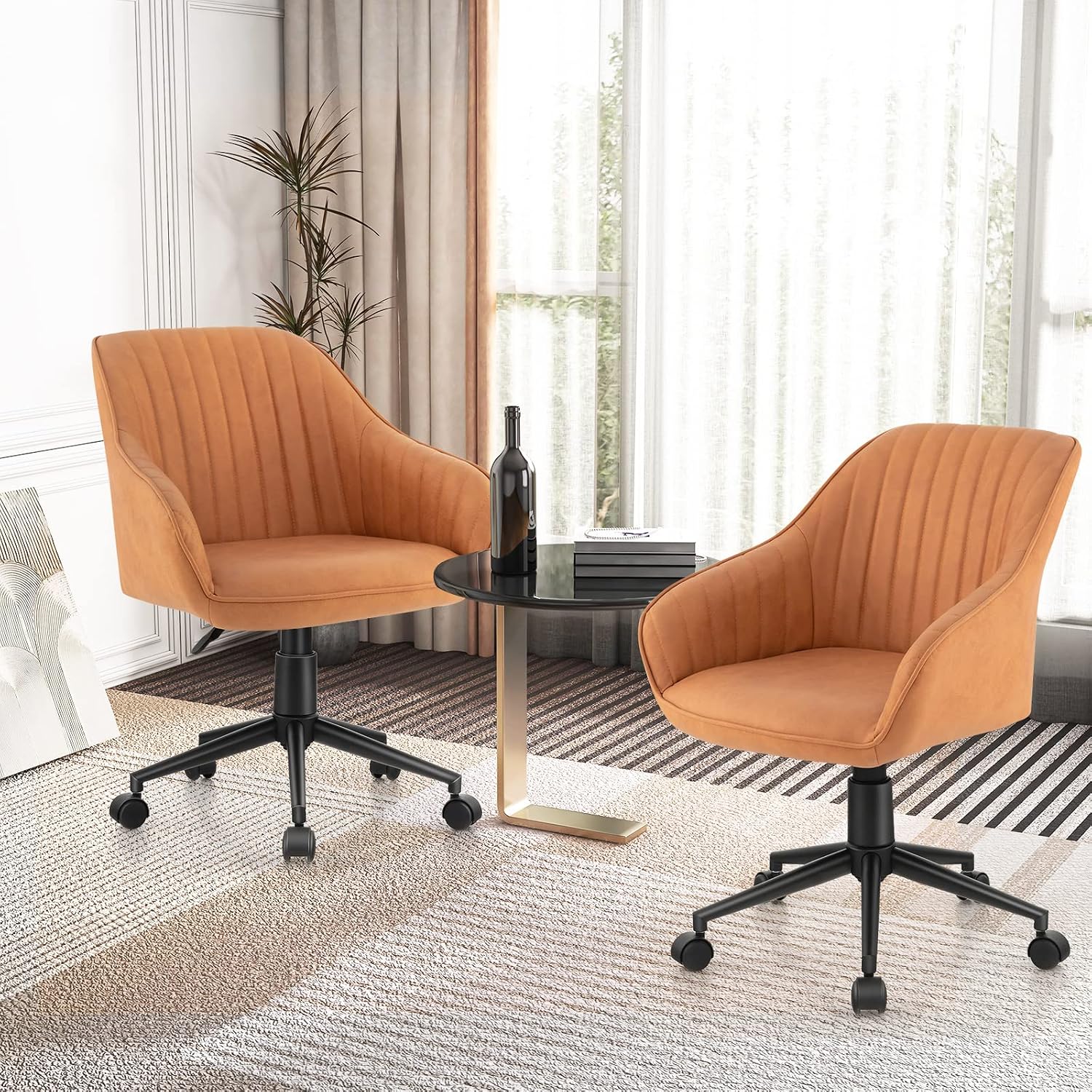 Mid-Back Faux Leather Office C - đánh giá và giá Task Chair Mid Back