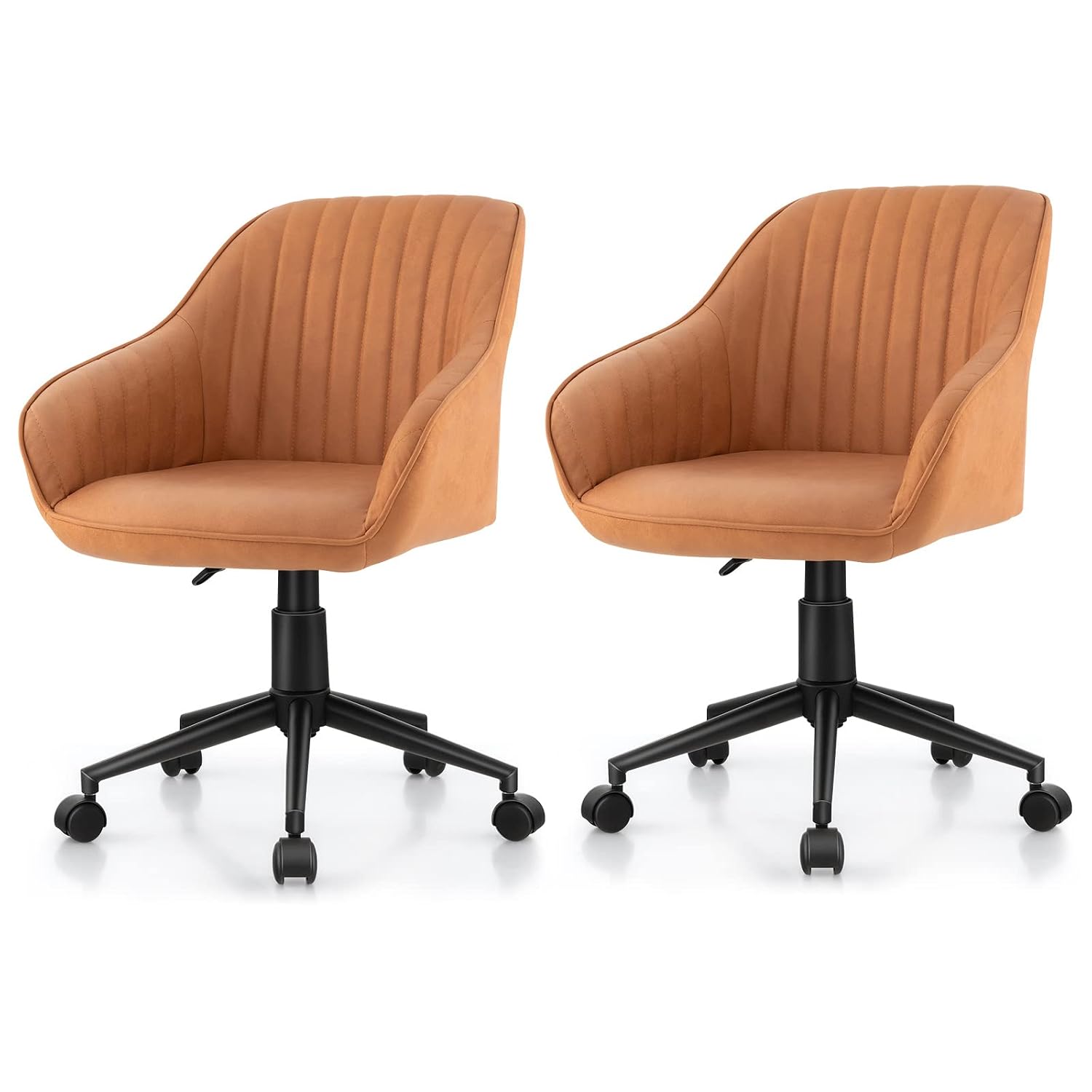 Mid-Back Faux Leather Office C - đánh giá và giá Task Chair Mid Back