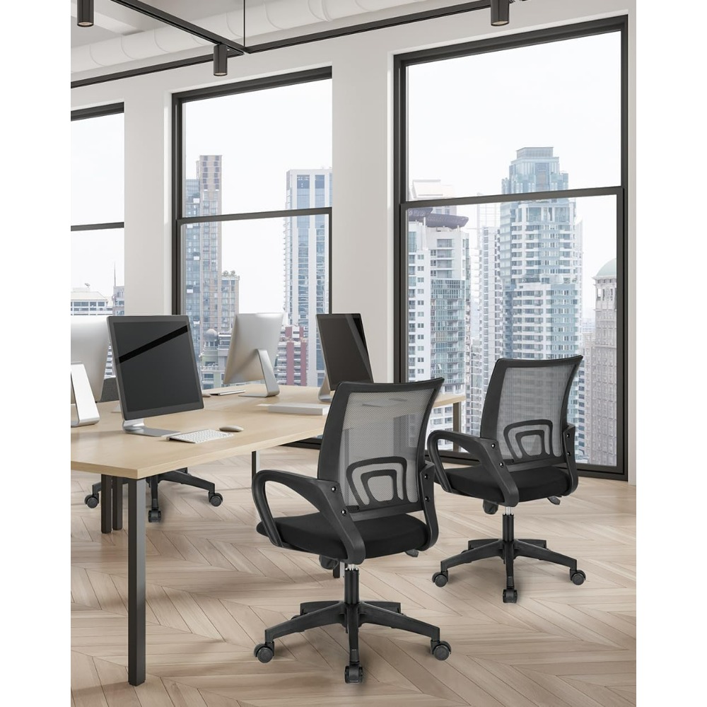 Black Mesh Gaming Office Chair - đánh giá và giá Task Chair Mid Back