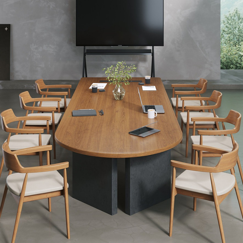 semi-circular conference table - đánh giá và giá Office Furniture High End