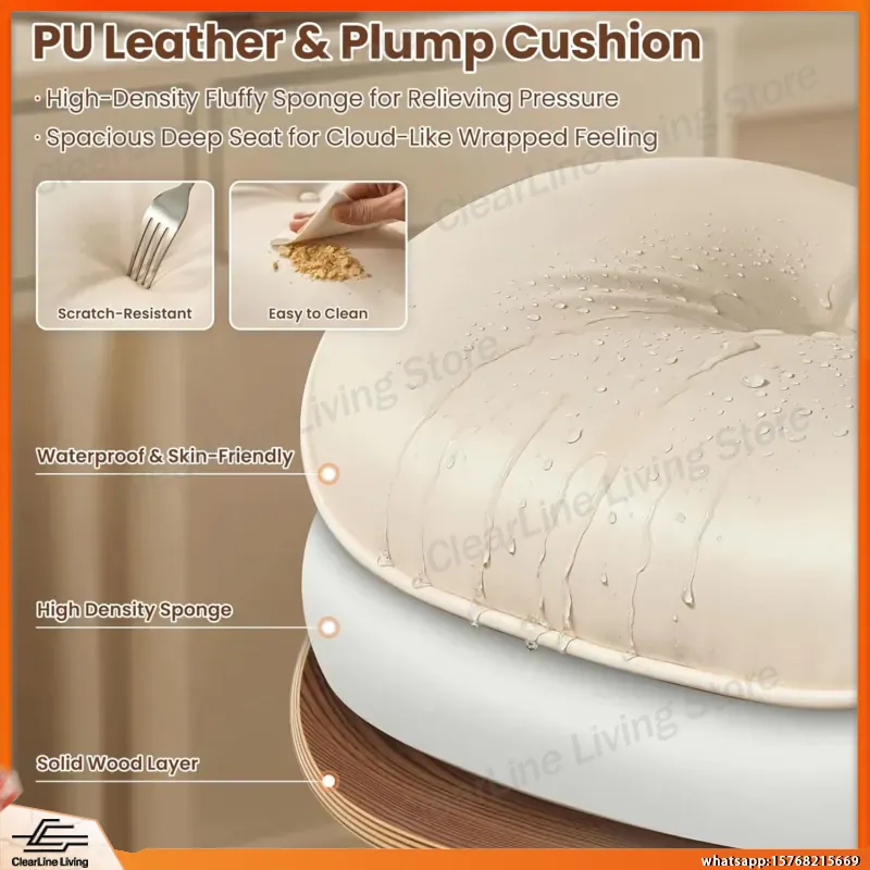 Modern PU Leather Office Chair - đánh giá và giá Task Chair Mid Back