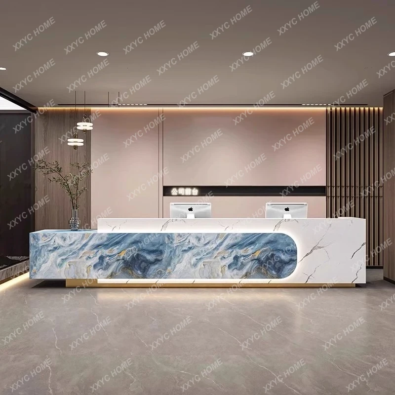 Luxury Cashier Desks Modern  B - đánh giá và giá Office Furniture High End