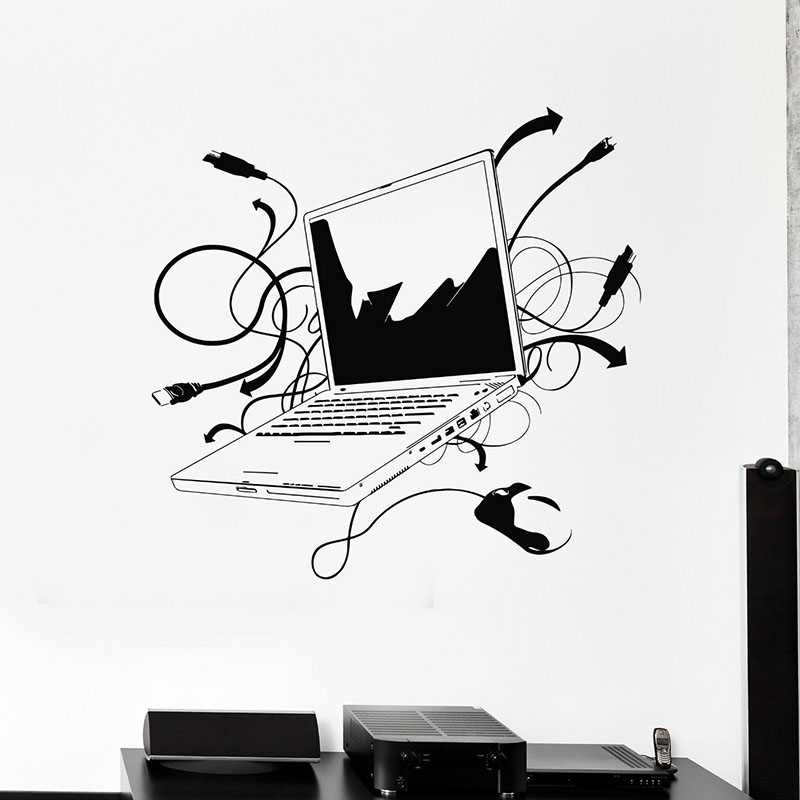 Laptop Decal Dán Tường Máy Tín - đánh giá và giá Office Furniture Online