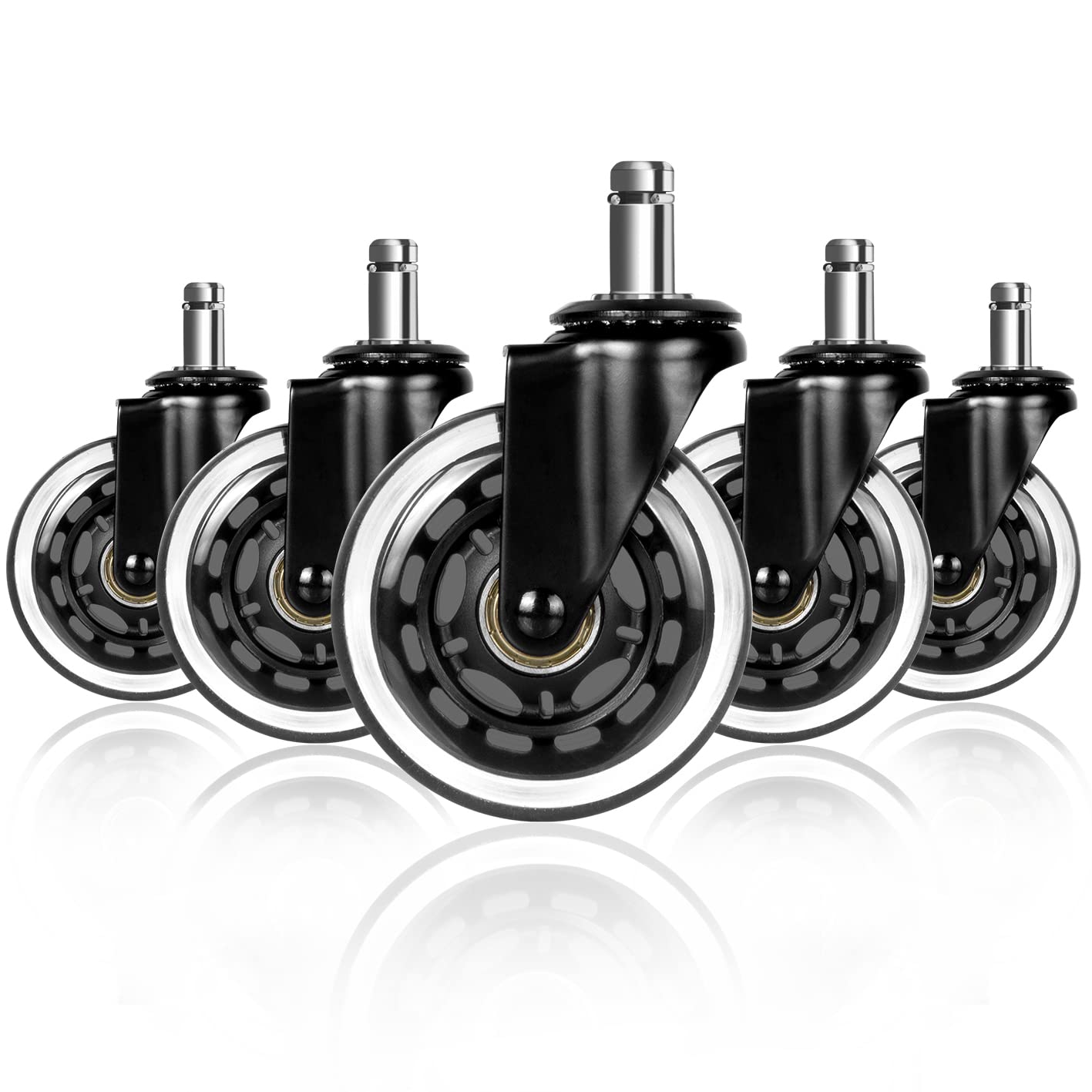 5PCS Universal Mute Caster 50K - đánh giá và giá Office Furniture Hardware